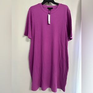 NWT Sanctuary 3X Ribbed T-Shirt Dress